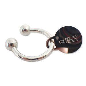 Tiffany & Co 925 Coca-Cola Key Ring j109-3